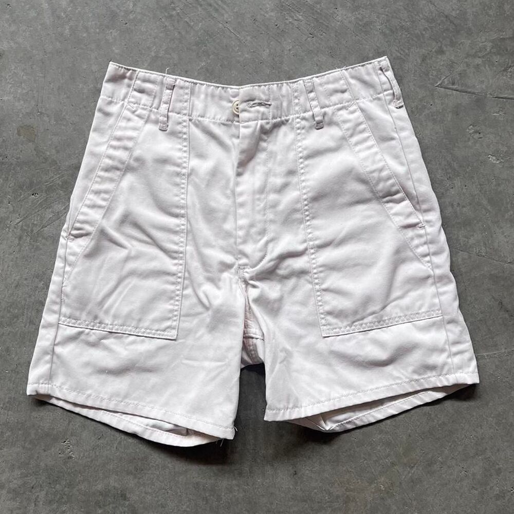 Brandy-melville Women's White and Cream Shorts
